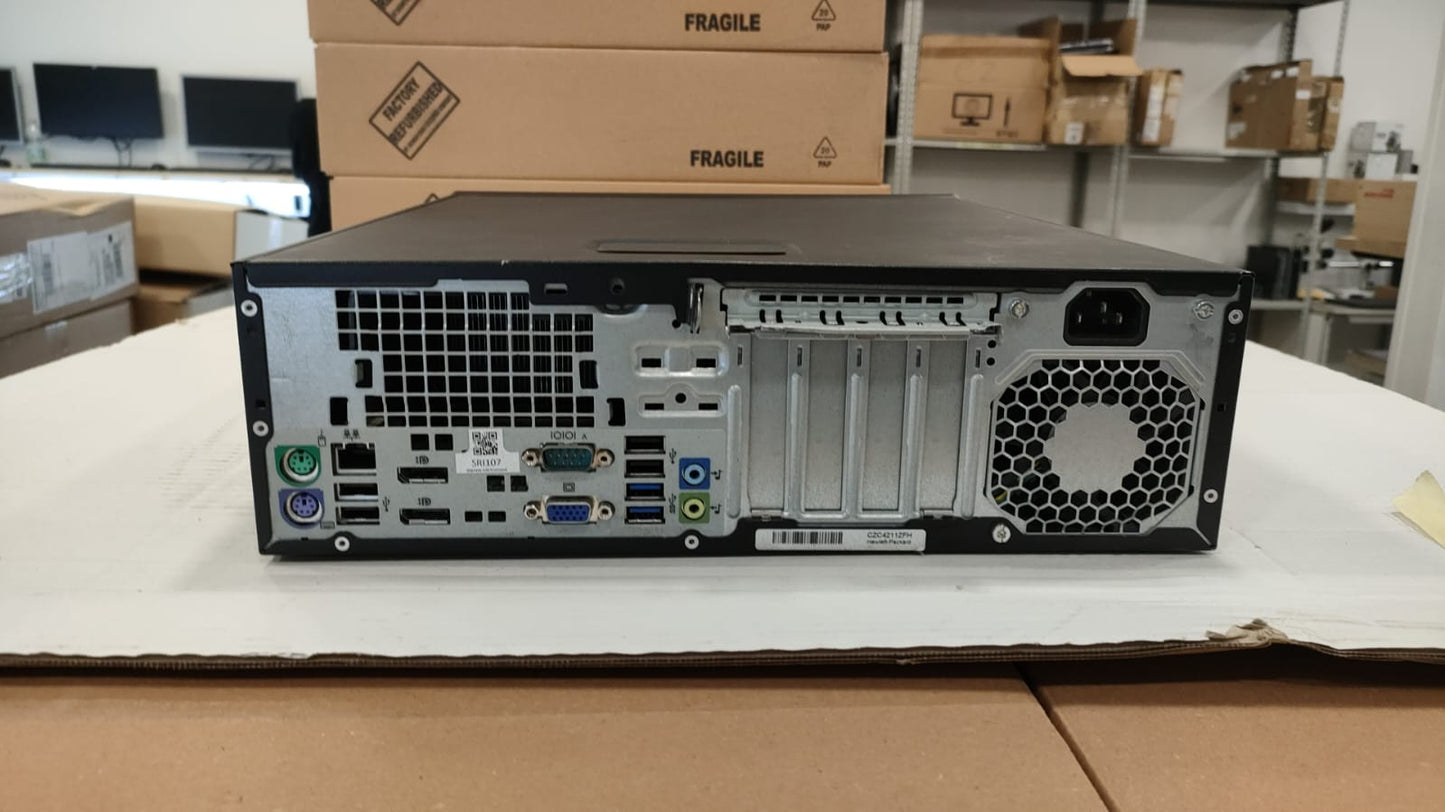 HP 800 G1 I7 -4770 MEMORIA RAM 16GB; SSD 512GB SISTEMA OPERATIVO WINDOWS 11PRO CON PACCHETTO LIBRE INCLUSO
