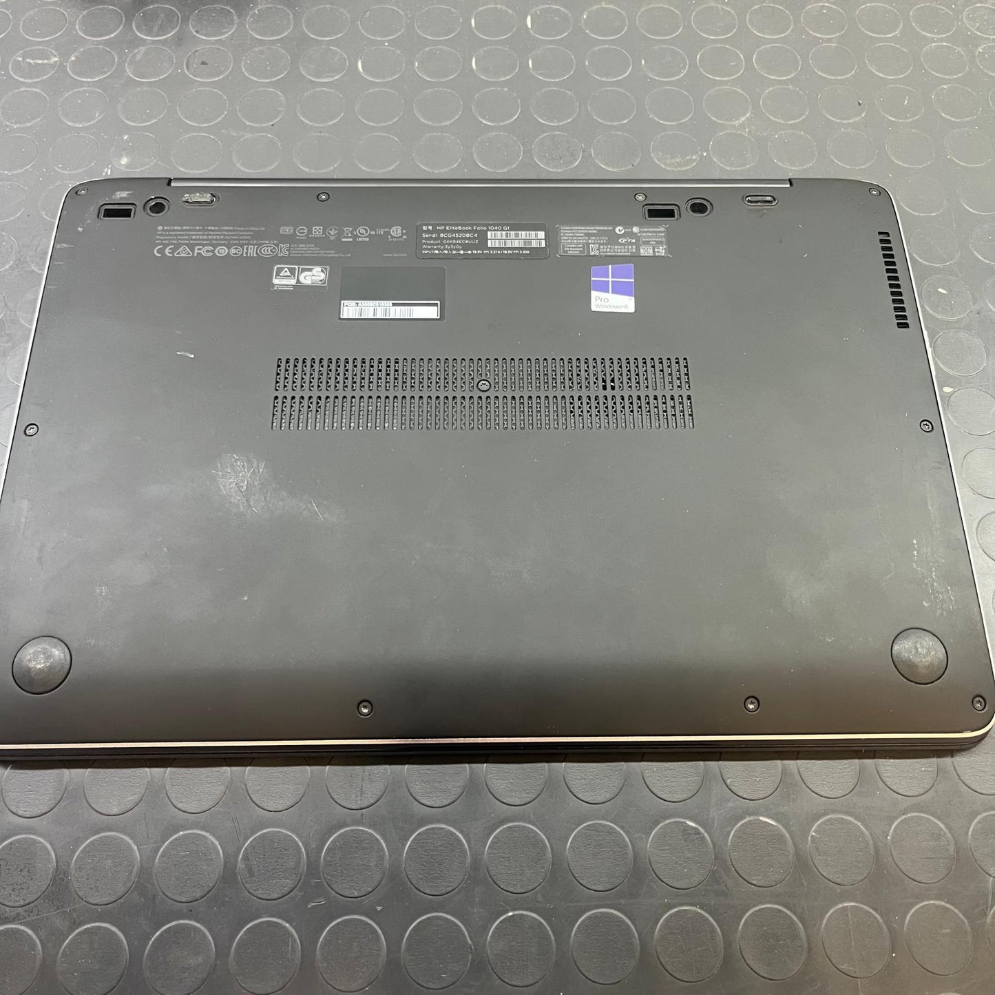 HP FOLIO 1040 G1 I7-4600U RAM 8GB SSD 256GB DISPLAY 14” WIN 10P