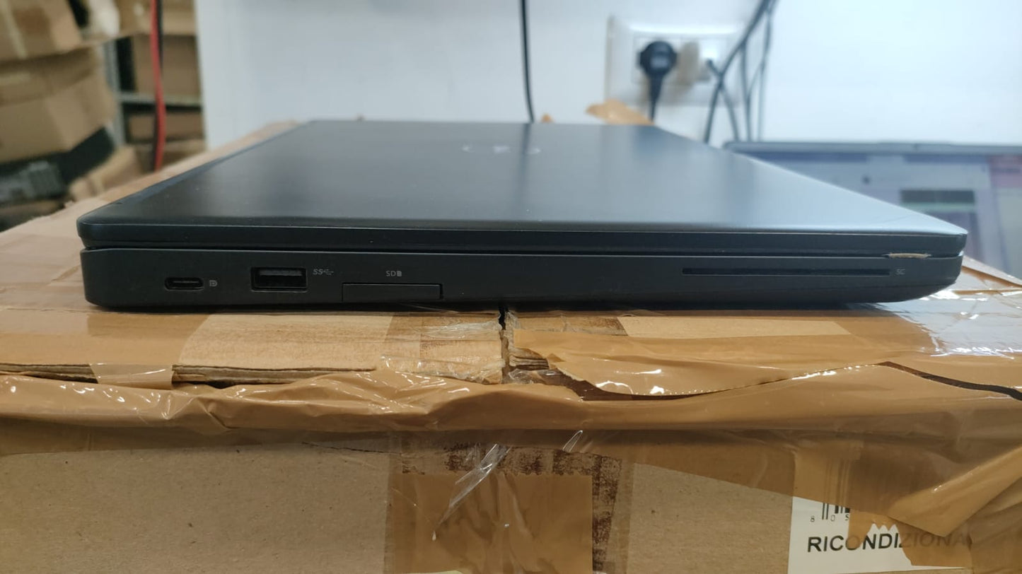 DELL 5480 I5 -6200U MEMORIA RAM 16GB; SSD 256GB SISTEMA OPERATIVO WINDOWS 10PRO CON PACCHETTO LIBRE