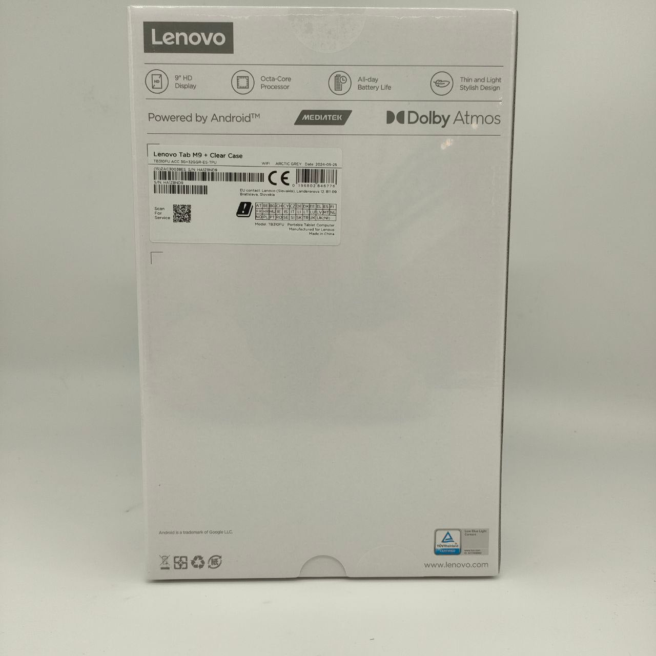LENOVO TAB M9 TB-310FU 9.0" 3/32GB ARTIC GRAY