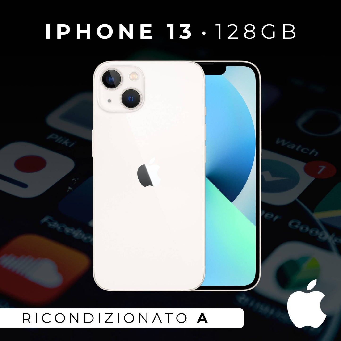 Apple iPhone 13 128Gb Bianco Grado A