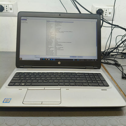 Notebook Pc Portatile HP 650 G3 15,6" I7-7820HQ Ram 16GB SSD 512GB W10 Pro usato