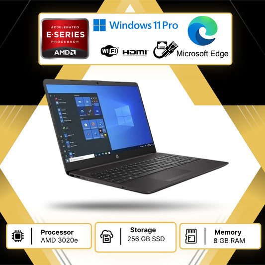 HP 255 G8 AMD 3020e RAM 8GB; SSD 256GB  DISPLAY 15.6" WIN 11 RIPRISTINO