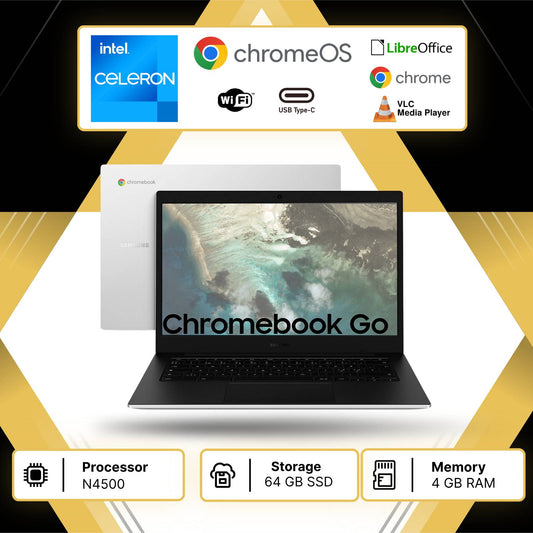 Notebook Pc Portatile chromebook samsung 14" n4500 Ram 4GB SSD 64GB chrome OS