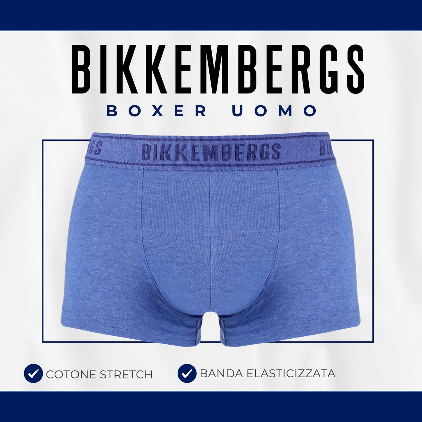 boxer Bikkembergs blu XXL