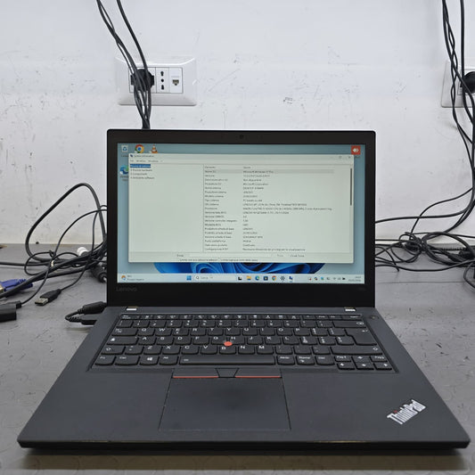 Notebook Pc Portatile lenovo t470 14" I5-6300U Ram 8GB SSD 256GB Wi11 Pro usato