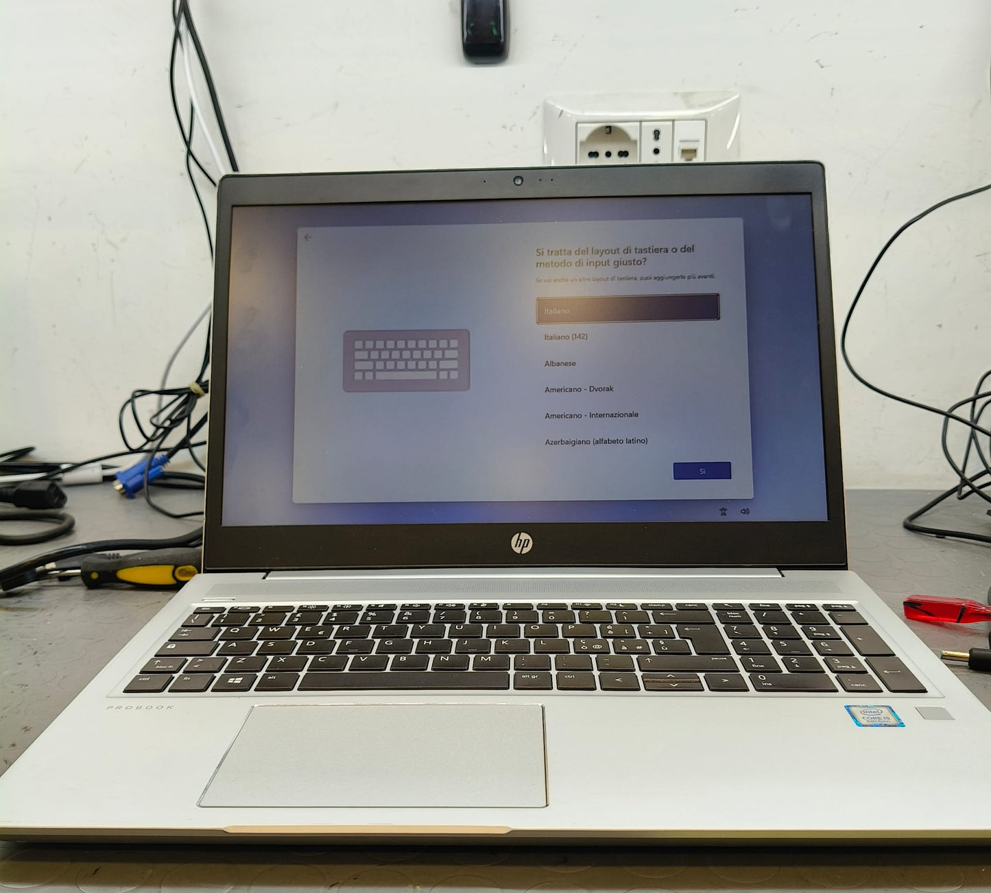 Notebook Pc Portatile HP 450 g6 15,6" I5-8265U Ram 8GB SSD 256GB Win11 Pro usato