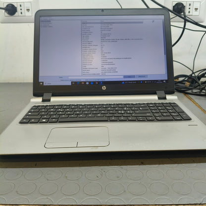 Notebook Pc Portatile HP 450 G3 15,6" I5-6200U Ram 8GB SSD 256GB W10 Pro usato