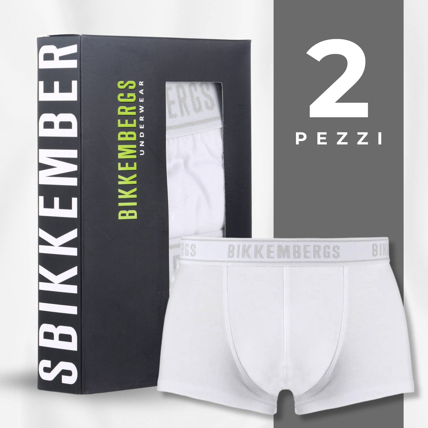 boxer Bikkembergs bianco M