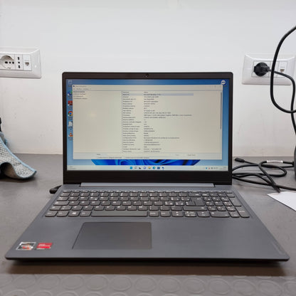 LENOVO AMD RYZEN 3 3250U RAM 8GB;SSD 256 HDD 500GB DISPLAY 15.6" WIN 11P