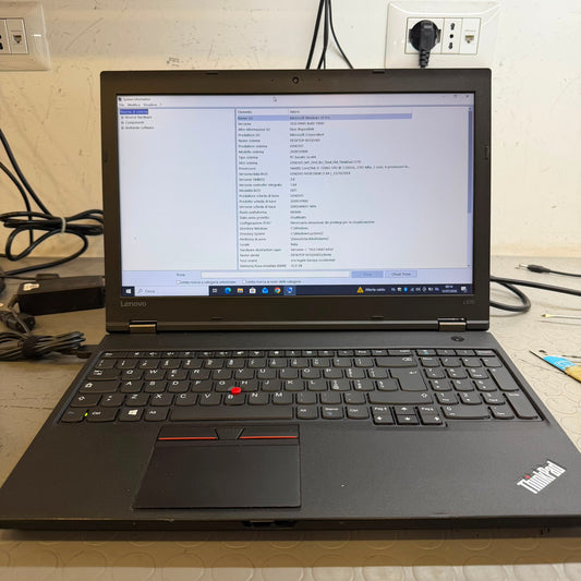 Lenovo L570 core i5-7200U 8GB 256GB 15,6" W10