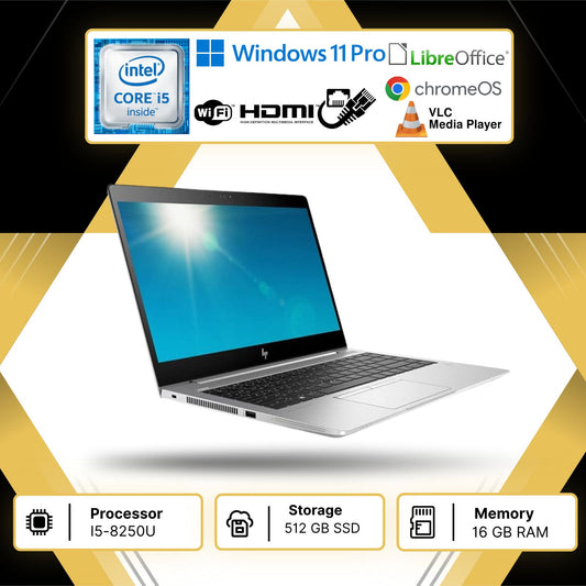 PC PORTATILE NOTEBOOK RICONDIZIONATO HP 840 G5 I5-8250U RAM 16GB SSD 512GB WIN11