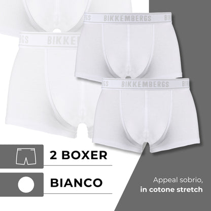 boxer Bikkembergs bianco M
