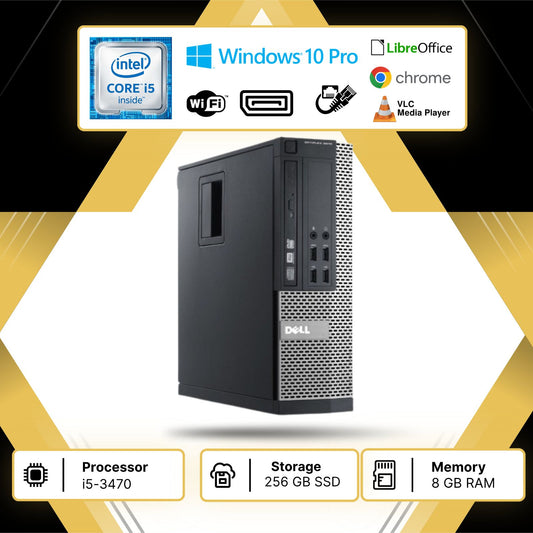 DELL OptiPlex 7010 i5-3470 memoria 8/256 W10p Libre